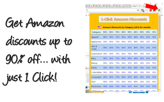 1 Click Amazon Discounts from Chrome web store to be run with OffiDocs Chromium online 1 Click Amazon Discounts from Chrome web store to be run with OffiDocs Chromium online