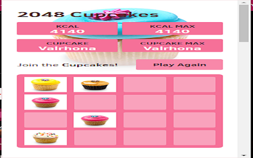 2048 cupcake from Chrome web store to be run with OffiDocs Chromium online 2048 cupcake from Chrome web store to be run with OffiDocs Chromium online