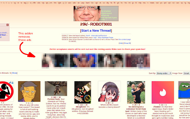 4chan ad blocker from Chrome web store to be run with OffiDocs Chromium online 4chan ad blocker from Chrome web store to be run with OffiDocs Chromium online