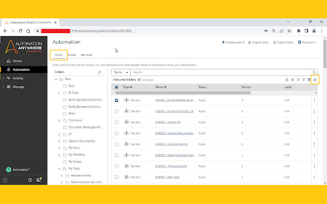 A360 Bot Lifecycle Management from Chrome web store to be run with OffiDocs Chromium online A360 Bot Lifecycle Management from Chrome web store to be run with OffiDocs Chromium online