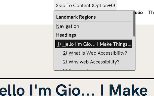 Accessibility Skip Link Menu with Focus from Chrome web store to be run with OffiDocs Chromium online Accessibility Skip Link Menu with Focus from Chrome web store to be run with OffiDocs Chromium online