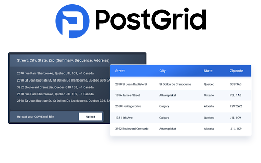 Address Validation API by PostGrid from Chrome web store to be run with OffiDocs Chromium online Address Validation API by PostGrid from Chrome web store to be run with OffiDocs Chromium online