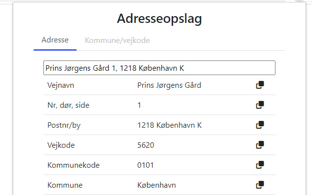 Adresseopslag from Chrome web store to be run with OffiDocs Chromium online Adresseopslag from Chrome web store to be run with OffiDocs Chromium online