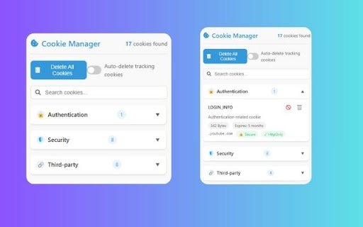 Advanced Cookie Manager from Chrome web store to be run with OffiDocs Chromium online Advanced Cookie Manager from Chrome web store to be run with OffiDocs Chromium online