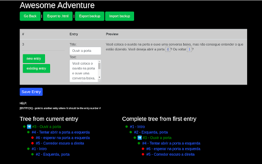 Adventure Book Writer, RPG books. from Chrome web store to be run with OffiDocs Chromium online Adventure Book Writer, RPG books. from Chrome web store to be run with OffiDocs Chromium online