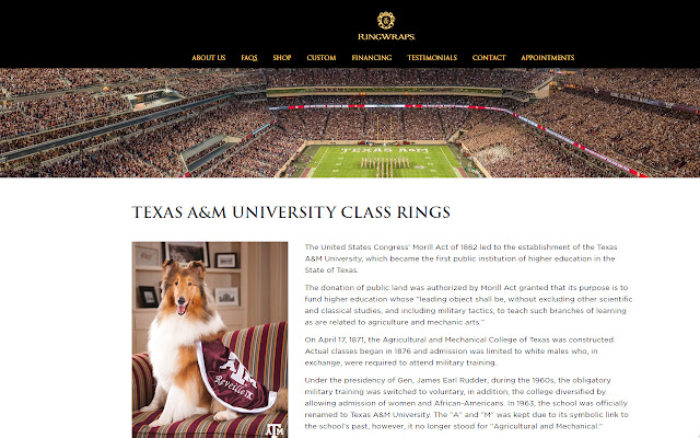 Aggie Ring TEXAS AM UNIVERSITY CLASS RINGS from Chrome web store to be run with OffiDocs Chromium online Aggie Ring TEXAS AM UNIVERSITY CLASS RINGS from Chrome web store to be run with OffiDocs Chromium online