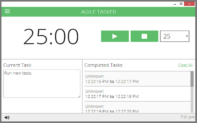 Agile Tasker from Chrome web store to be run with OffiDocs Chromium online Agile Tasker from Chrome web store to be run with OffiDocs Chromium online