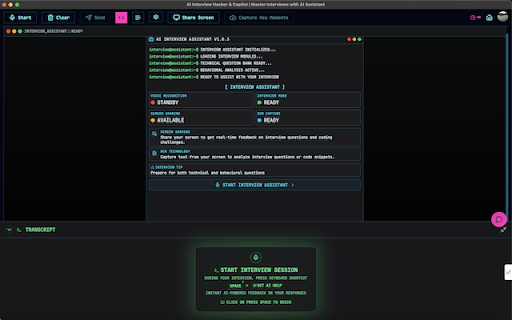 AI Interview Helper from Chrome web store to be run with OffiDocs Chromium online AI Interview Helper from Chrome web store to be run with OffiDocs Chromium online