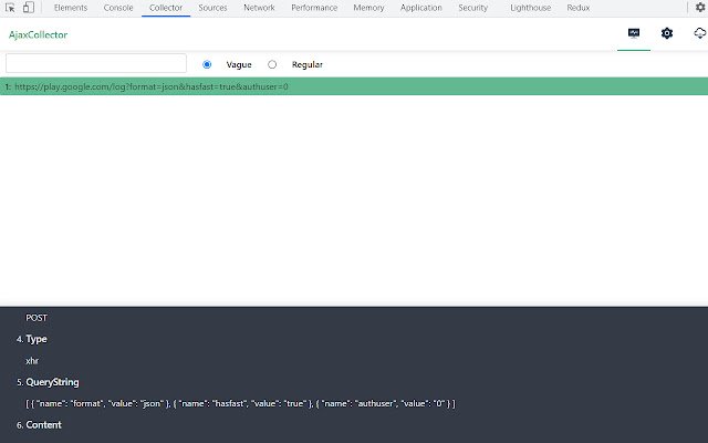 Ajax Collector from Chrome web store to be run with OffiDocs Chromium online Ajax Collector from Chrome web store to be run with OffiDocs Chromium online