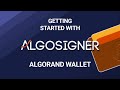AlgoSigner from Chrome web store to be run with OffiDocs Chromium online AlgoSigner from Chrome web store to be run with OffiDocs Chromium online