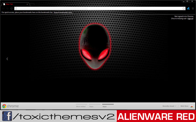 AlienWare Red from Chrome web store to be run with OffiDocs Chromium online AlienWare Red from Chrome web store to be run with OffiDocs Chromium online