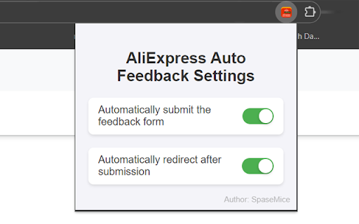 AliExpress Feedback Automation from Chrome web store to be run with OffiDocs Chromium online AliExpress Feedback Automation from Chrome web store to be run with OffiDocs Chromium online
