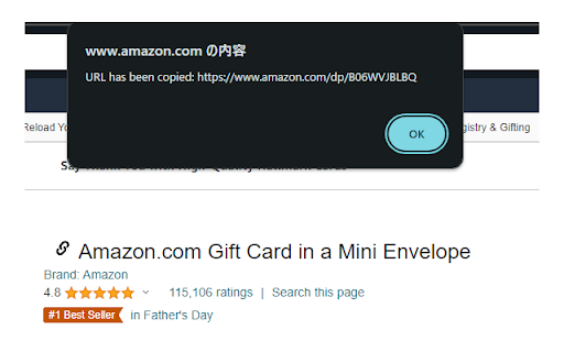 Amazon Clean URL Copier from Chrome web store to be run with OffiDocs Chromium online Amazon Clean URL Copier from Chrome web store to be run with OffiDocs Chromium online