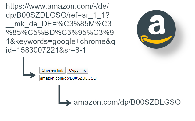 Amazon Link Shortener from Chrome web store to be run with OffiDocs Chromium online Amazon Link Shortener from Chrome web store to be run with OffiDocs Chromium online