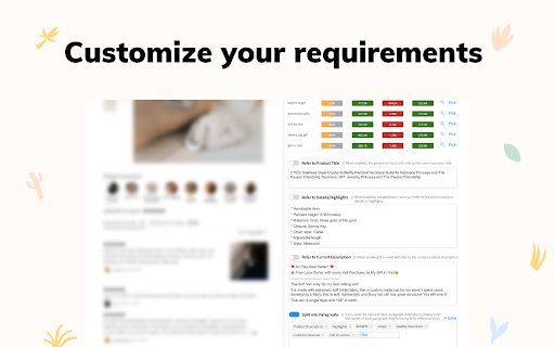 AmzGPT: Amazon listing edit from Chrome web store to be run with OffiDocs Chromium online AmzGPT: Amazon listing edit from Chrome web store to be run with OffiDocs Chromium online