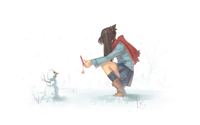 Anime Girl and Snowman from Chrome web store to be run with OffiDocs Chromium online Anime Girl and Snowman from Chrome web store to be run with OffiDocs Chromium online
