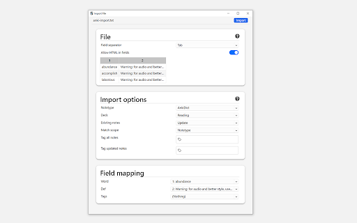 Anki Dictionary from Chrome web store to be run with OffiDocs Chromium online Anki Dictionary from Chrome web store to be run with OffiDocs Chromium online
