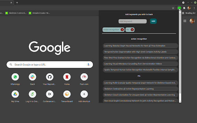 Arxiv Watcher from Chrome web store to be run with OffiDocs Chromium online Arxiv Watcher from Chrome web store to be run with OffiDocs Chromium online