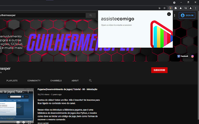 Assiste Comigo from Chrome web store to be run with OffiDocs Chromium online Assiste Comigo from Chrome web store to be run with OffiDocs Chromium online