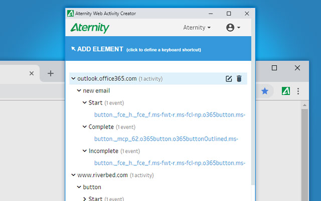 Aternity Web Activity Creator 2.0 from Chrome web store to be run with OffiDocs Chromium online Aternity Web Activity Creator 2.0 from Chrome web store to be run with OffiDocs Chromium online