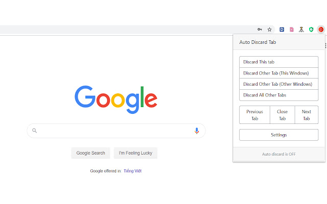 Auto Discard Tab from Chrome web store to be run with OffiDocs Chromium online Auto Discard Tab from Chrome web store to be run with OffiDocs Chromium online