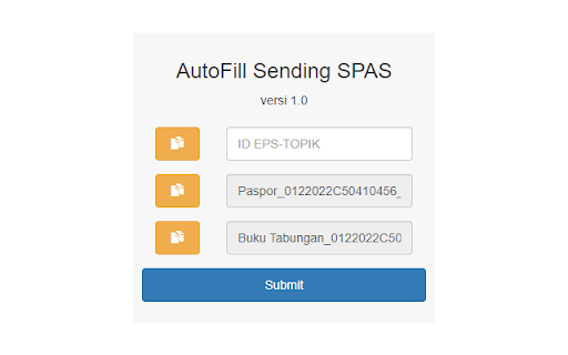 AutoFill Sending SPAS from Chrome web store to be run with OffiDocs Chromium online AutoFill Sending SPAS from Chrome web store to be run with OffiDocs Chromium online