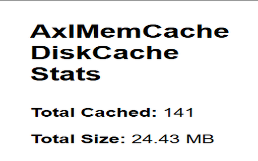 AxlMemCache DiskCache from Chrome web store to be run with OffiDocs Chromium online AxlMemCache DiskCache from Chrome web store to be run with OffiDocs Chromium online
