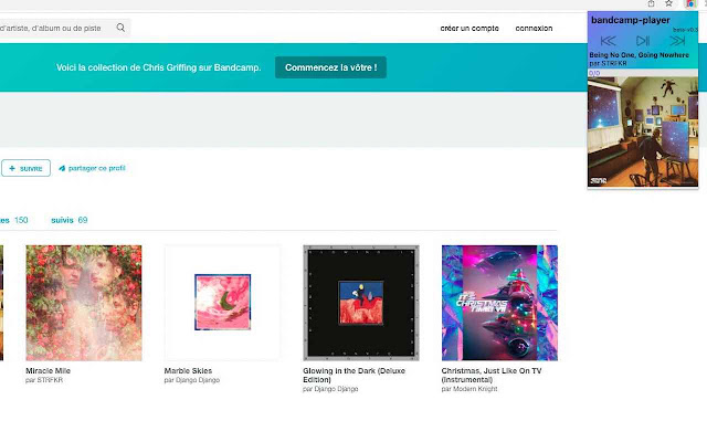 BandCamp Player from Chrome web store to be run with OffiDocs Chromium online BandCamp Player from Chrome web store to be run with OffiDocs Chromium online