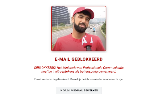 Ben je echt zo boos? from Chrome web store to be run with OffiDocs Chromium online Ben je echt zo boos? from Chrome web store to be run with OffiDocs Chromium online