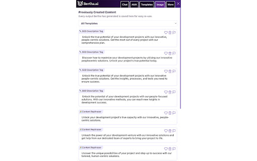 BERTHA AI, co pilot for Chrome. from Chrome web store to be run with OffiDocs Chromium online BERTHA AI, co pilot for Chrome. from Chrome web store to be run with OffiDocs Chromium online
