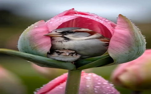 Birds nesting in tulips Wallpaper from Chrome web store to be run with OffiDocs Chromium online Birds nesting in tulips Wallpaper from Chrome web store to be run with OffiDocs Chromium online