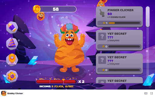 Blobby Clicker Click to earn money and upgrade your Blobby! from Chrome web store to be run with OffiDocs Chromium online Blobby Clicker Click to earn money and upgrade your Blobby! from Chrome web store to be run with OffiDocs Chromium online