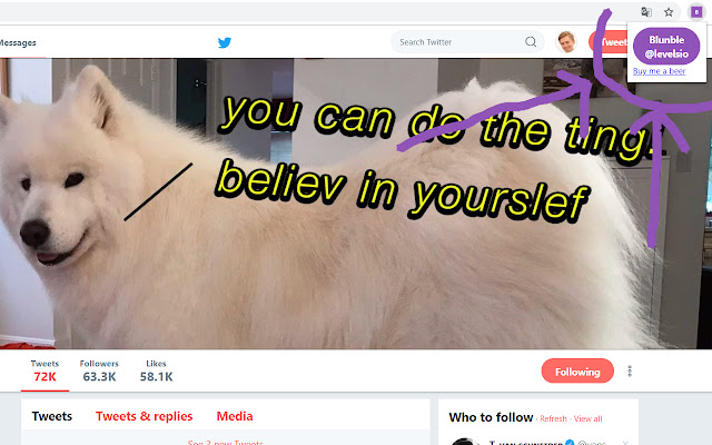 Blunble from Chrome web store to be run with OffiDocs Chromium online Blunble from Chrome web store to be run with OffiDocs Chromium online