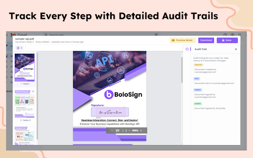 BoloSign for Gmail: eSignatures Made Simple from Chrome web store to be run with OffiDocs Chromium online BoloSign for Gmail: eSignatures Made Simple from Chrome web store to be run with OffiDocs Chromium online