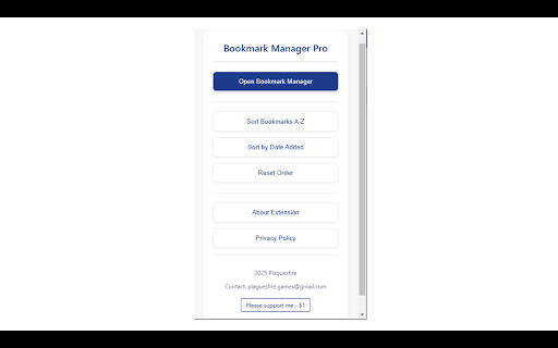 Bookmark Manager Pro from Chrome web store to be run with OffiDocs Chromium online Bookmark Manager Pro from Chrome web store to be run with OffiDocs Chromium online