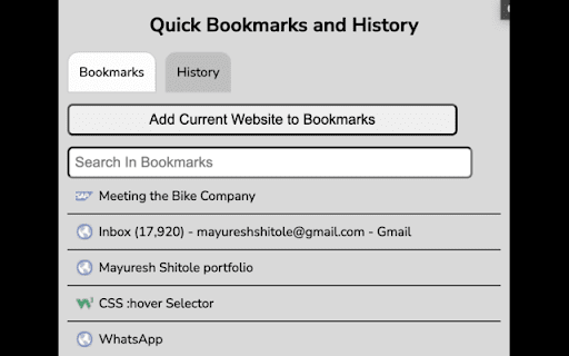 BookmarksHistoryPro from Chrome web store to be run with OffiDocs Chromium online BookmarksHistoryPro from Chrome web store to be run with OffiDocs Chromium online