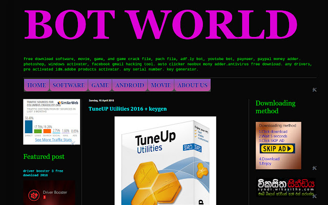 BOTWORLD from Chrome web store to be run with OffiDocs Chromium online BOTWORLD from Chrome web store to be run with OffiDocs Chromium online