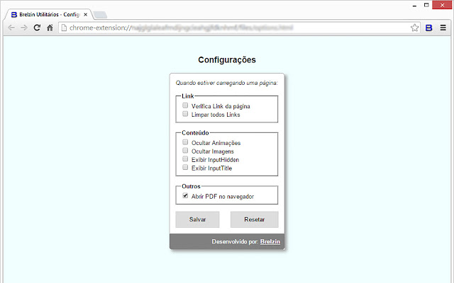 Brelzin Utilitários from Chrome web store to be run with OffiDocs Chromium online Brelzin Utilitários from Chrome web store to be run with OffiDocs Chromium online