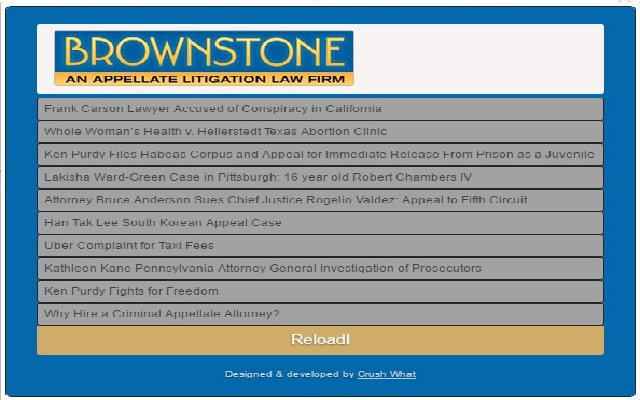 Brownstone Law Blog Extension from Chrome web store to be run with OffiDocs Chromium online Brownstone Law Blog Extension from Chrome web store to be run with OffiDocs Chromium online