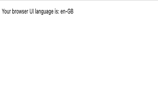 Browser UI Language Detector from Chrome web store to be run with OffiDocs Chromium online Browser UI Language Detector from Chrome web store to be run with OffiDocs Chromium online