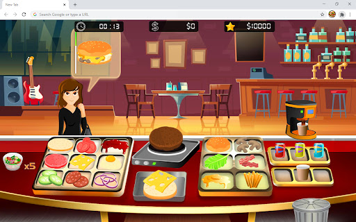 Burger Restaurant Simulator from Chrome web store to be run with OffiDocs Chromium online Burger Restaurant Simulator from Chrome web store to be run with OffiDocs Chromium online
