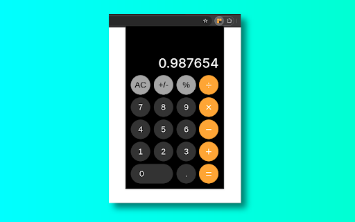 Calculator from Chrome web store to be run with OffiDocs Chromium online Calculator from Chrome web store to be run with OffiDocs Chromium online