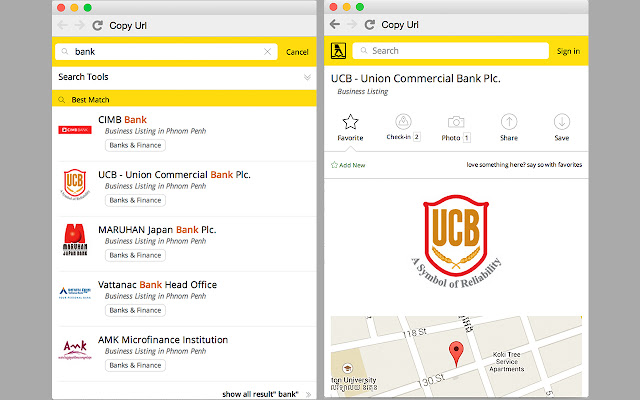 Cambodia Yellow Pages from Chrome web store to be run with OffiDocs Chromium online Cambodia Yellow Pages from Chrome web store to be run with OffiDocs Chromium online