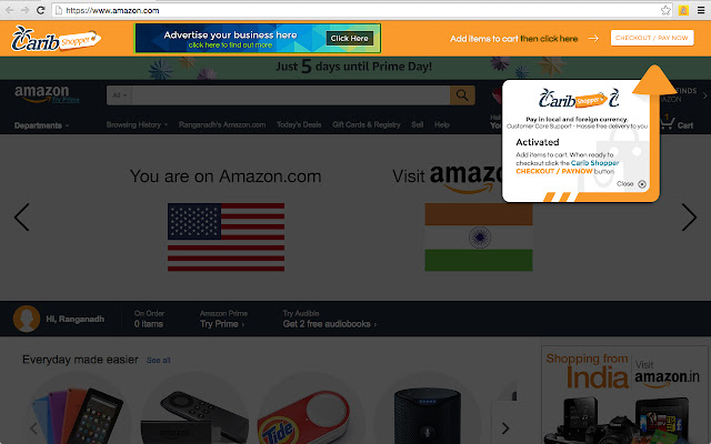 CaribShopper from Chrome web store to be run with OffiDocs Chromium online CaribShopper from Chrome web store to be run with OffiDocs Chromium online
