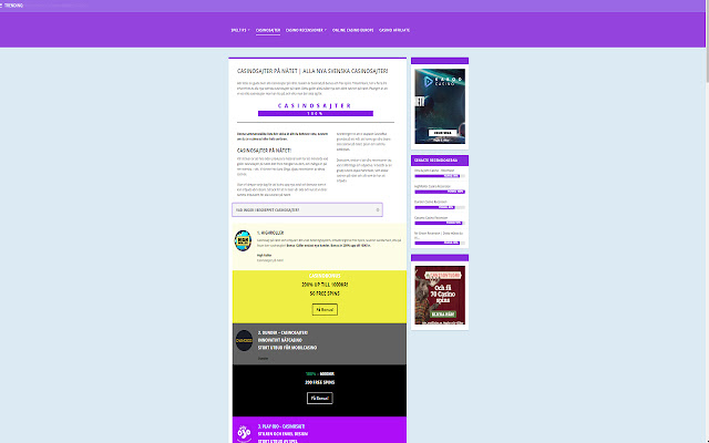 CasinoSajter på nätet! from Chrome web store to be run with OffiDocs Chromium online CasinoSajter på nätet! from Chrome web store to be run with OffiDocs Chromium online
