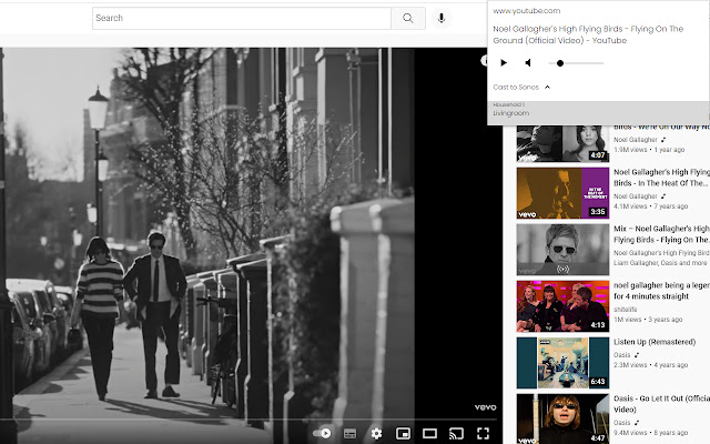 Cast to Sonos from Chrome web store to be run with OffiDocs Chromium online Cast to Sonos from Chrome web store to be run with OffiDocs Chromium online