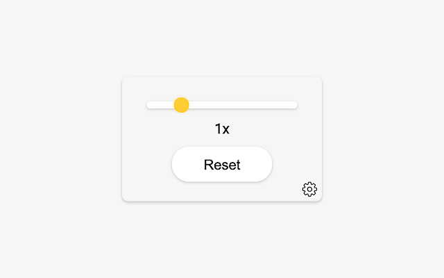 Change Video Speed from Chrome web store to be run with OffiDocs Chromium online Change Video Speed from Chrome web store to be run with OffiDocs Chromium online