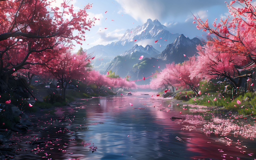 Cherry Blossom Serenity from Chrome web store to be run with OffiDocs Chromium online Cherry Blossom Serenity from Chrome web store to be run with OffiDocs Chromium online