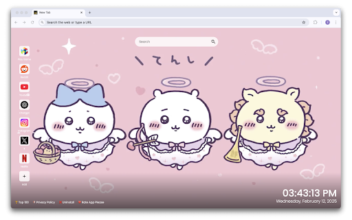 Chiikawa Wallpaper New Tap from Chrome web store to be run with OffiDocs Chromium online Chiikawa Wallpaper New Tap from Chrome web store to be run with OffiDocs Chromium online