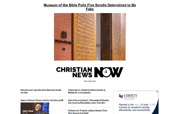 Christian News Now from Chrome web store to be run with OffiDocs Chromium online Christian News Now from Chrome web store to be run with OffiDocs Chromium online